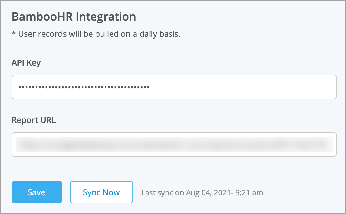 Setting up a CompetencyCore integration with BambooHR